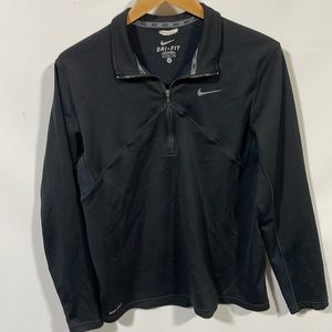 Nike dri-fit athletic quarter zip sweatshirt